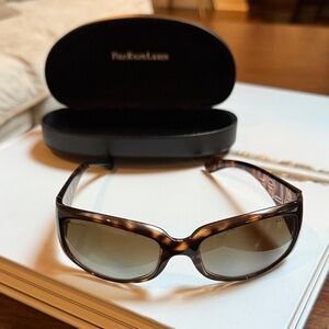 Polo by Ralph Lauren Brown Sunglasses